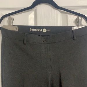 Betabrand Grey Bootcut pants